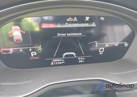 2022 Audi A5 Sportback Premium Plus 40 Tfsi Quattro S Tronic from USA, damaged, VIN WAUCBCF53NA027784